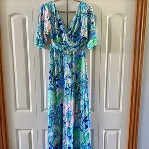 NWOT Lilly Pulitzer Parigi Maxi Dress